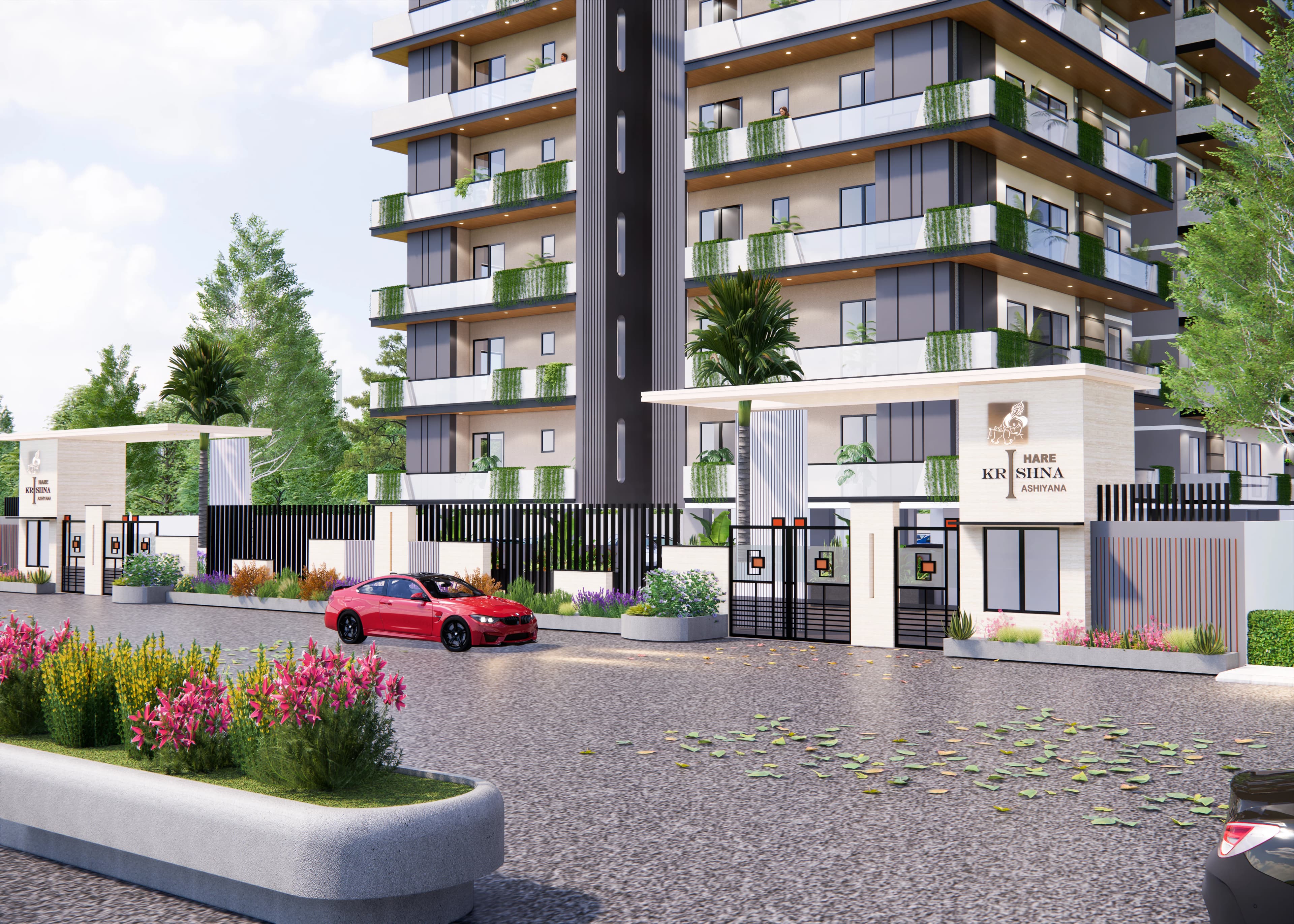 Hare Krishna Ashiyana 2 โ Building